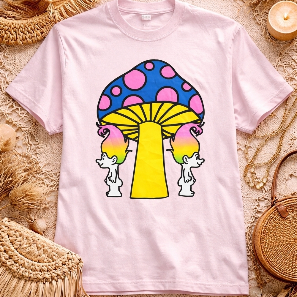 Good Luck Trolls tee L  NWOT‎